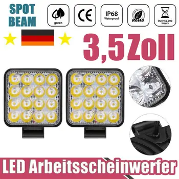 Mini 16LED 48W LED Work Light Bar Square Spotlight 12V 24V Offroad LED Light Bar For Truck Offroad 4X4 4WD Car SUV ATV
Mini 16LED 48W LED Work Light Bar Square Spotlight 12V 24V Offroad LED Light Bar For Truck Offroad 4X4 4WD Car SUV ATV