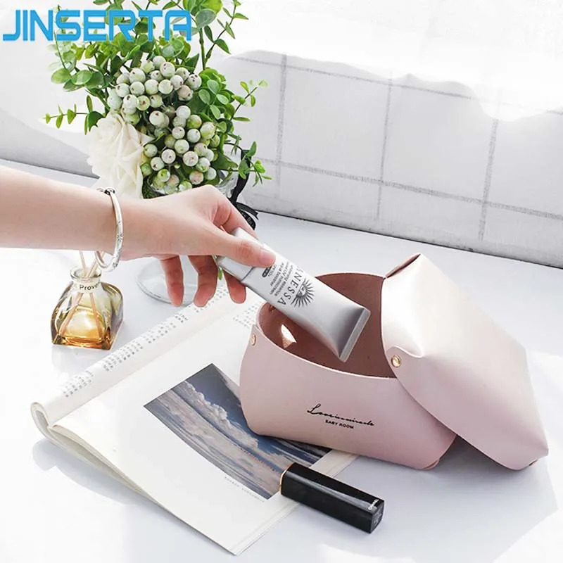 JINSERTA 2PCS Dice PU Leather Folding Tray Cosmetic Organizer Dual-use Desktop Sundries Storage Box with Cover for Decor Gifts
JINSERTA 2PCS Dice PU Leather Folding Tray Cosmetic Organizer Dual-use Desktop Sundries Storage Box with Cover for Decor Gifts