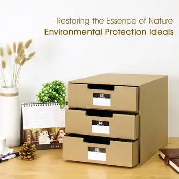 TIANSE TS-1503 Multi-Layers Kraft Paper Files Documents Cabinet DIY Home Office Organizer Documents Container Box
TIANSE TS-1503 Multi-Layers Kraft Paper Files Documents Cabinet DIY Home Office Organizer Documents Container Box