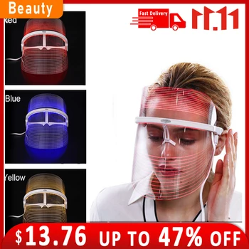 3 in 1 LED Light Photon Therapy Face Mask Anti Wrinkle Activated The collagen Facial SPA Instrument Skin Care Beauty Device
3 in 1 LED Light Photon Therapy Face Mask Anti Wrinkle Activated The collagen Facial SPA Instrument Skin Care Beauty Device