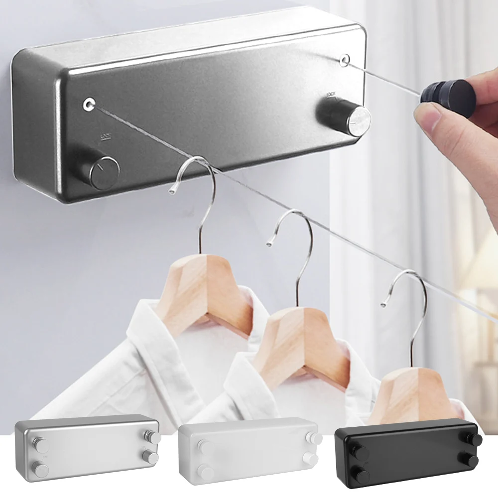 4.2m Double Layer Clothesline Retractable Clothes Drying Rack Laundry Hanger Bathroom Accessories
4.2m Double Layer Clothesline Retractable Clothes Drying Rack Laundry Hanger Bathroom Accessories