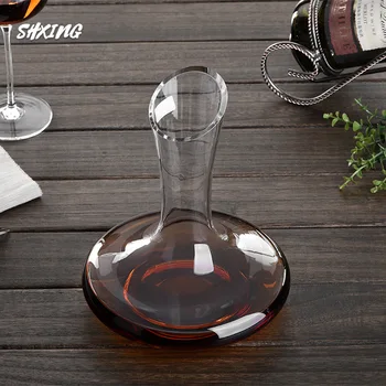Classic Wine Decanter 1100ML Superior Flat Base Handmade Crystal Wine Pourer Premium Water Carafe Thickened Wall Wine Gifts
Classic Wine Decanter 1100ML Superior Flat Base Handmade Crystal Wine Pourer Premium Water Carafe Thickened Wall Wine Gifts