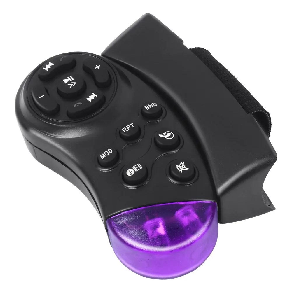 Wireless Steering Wheel Remote Control Car Automotive Car Remote Control Durable Mp5 Player Black
Wireless Steering Wheel Remote Control Car Automotive Car Remote Control Durable Mp5 Player Black