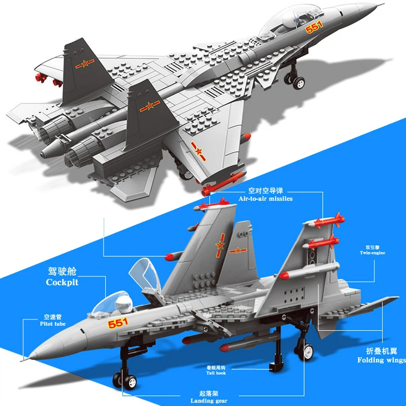 6Styles Wange Military Jets JX001 JX006 Technic Fighter Plane Building Blocks Modern War Exploration Bricks Toys Constructor
6Styles Wange Military Jets JX001 JX006 Technic Fighter Plane Building Blocks Modern War Exploration Bricks Toys Constructor