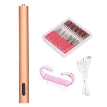 Electric Nail Drill Pen Set Nail Polishing Machine Mini Lightweight Grinding Machine Rechargeable Handle with Polishing Head
Electric Nail Drill Pen Set Nail Polishing Machine Mini Lightweight Grinding Machine Rechargeable Handle with Polishing Head