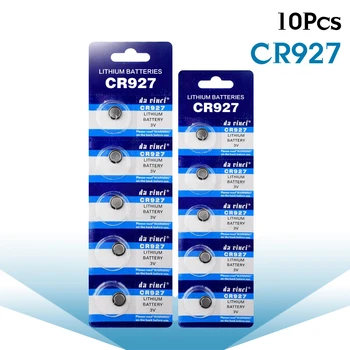 New Promotion 10Pcs/Pack 3V CR927 Lithium Coins Cells Pilas For Calculators LED Light and Other Electronic Appliances Button
New Promotion 10Pcs/Pack 3V CR927 Lithium Coins Cells Pilas For Calculators LED Light and Other Electronic Appliances Button