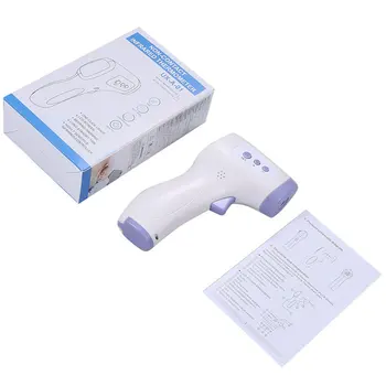 Body Temperature Gun Convenient And Non-contact Infrared Forehead Thermometer Practical Ear Temperature
Body Temperature Gun Convenient And Non-contact Infrared Forehead Thermometer Practical Ear Temperature