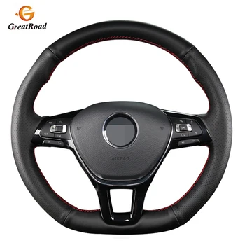 Handsewing Black PU Artificial Leathe Steering Wheel Covers for Volkswagen VW Golf 7 Mk7 New Polo Passat B8 Tiguan Sharan Jetta 
Handsewing Black PU Artificial Leathe Steering Wheel Covers for Volkswagen VW Golf 7 Mk7 New Polo Passat B8 Tiguan Sharan Jetta