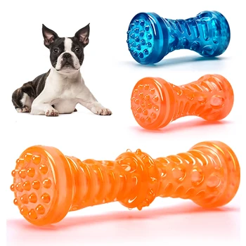 Pet Dog Chew Teeth Clean TPR Squeak Sound Toys Puppy Molar Chewing Treat Training Tooth Cleaning
Pet Dog Chew Teeth Clean TPR Squeak Sound Toys Puppy Molar Chewing Treat Training Tooth Cleaning