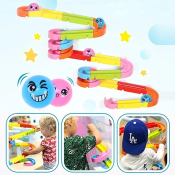 Kids Baby DIY Assemble Bath Track Game Kit Suction Cup Wall Mounted Water Slide Pathway Play Water Shower Bathtub Bathroom Toy
Kids Baby DIY Assemble Bath Track Game Kit Suction Cup Wall Mounted Water Slide Pathway Play Water Shower Bathtub Bathroom Toy