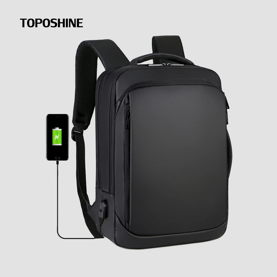 Модный Дорожный мужской рюкзак Toposhine, деловые Удобные сумки для ноутбука, рюкзаки из ткани Оксфорд с USB-зарядкой, повседневные сумки
Модный Дорожный мужской рюкзак Toposhine, деловые Удобные сумки для ноутбука, рюкзаки из ткани Оксфорд с USB-зарядкой, повседневные сумки