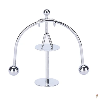 1Set Early Fun Development Educational Desk Toy Gift Newtons Cradle Balance Ball Physics Science Pendulum Stainless steel
1Set Early Fun Development Educational Desk Toy Gift Newtons Cradle Balance Ball Physics Science Pendulum Stainless steel