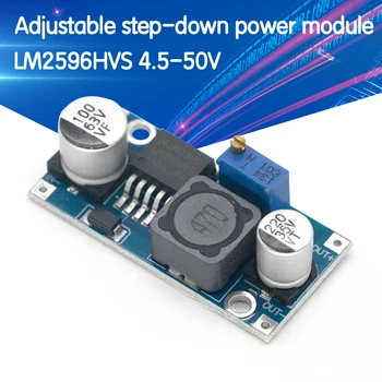 LM2596HVS LM2596 HV LM2596HV DC-DC Adjustable Step Down Buck Converter Power Module 4.5-50V To 3-35V
LM2596HVS LM2596 HV LM2596HV DC-DC Adjustable Step Down Buck Converter Power Module 4.5-50V To 3-35V