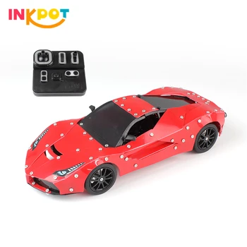 1:16 Ferrari RC Car Electric Building Block set 2.4G Stainless steel 4-channel RC Car Education toy bricks for boys kids
1:16 Ferrari RC Car Electric Building Block set 2.4G Stainless steel 4-channel RC Car Education toy bricks for boys kids