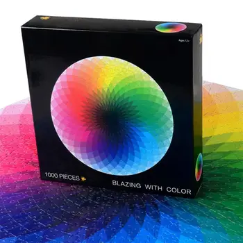 1000 pcs/set Colorful Rainbow Round Puzzle Geometrical Photo Adult Kids DIY Educational Reduce Stress Educational Toy Jigsaw
1000 pcs/set Colorful Rainbow Round Puzzle Geometrical Photo Adult Kids DIY Educational Reduce Stress Educational Toy Jigsaw