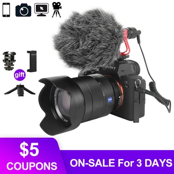 FORZAGO FM-1 3.5mm Camera Microphone VLOG Photography Interview Video Mic for iPhone X Xiaomi Phones Nikon Canon DSLR
FORZAGO FM-1 3.5mm Camera Microphone VLOG Photography Interview Video Mic for iPhone X Xiaomi Phones Nikon Canon DSLR
