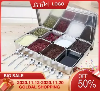 304 stainless steel seasoning box Japanese food with lid complete specifications spice
304 stainless steel seasoning box Japanese food with lid complete specifications spice