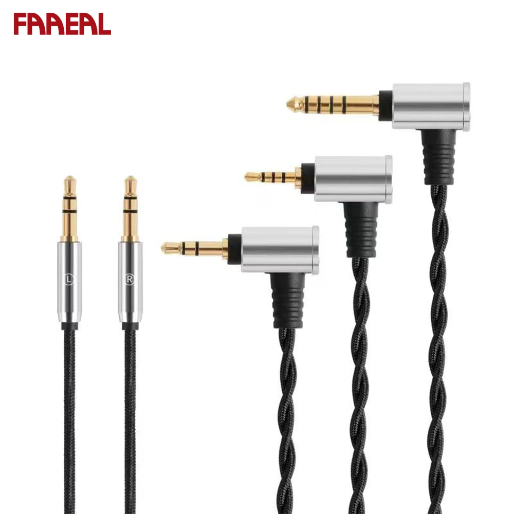 Модный Сменный кабель для Hifiman SUNDARA Ananda 2 5 мм/3 мм/4 4 мм обновленный HE4XX/HE-400i/HE560/HE-350 и