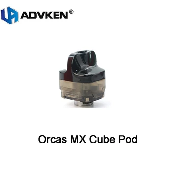 Original Advken Orcas MX Cube Replacement Pod Cartridge 4.5ml Atomizer for E Cigarette Orcas MX Cube Vape Pod Kit
Original Advken Orcas MX Cube Replacement Pod Cartridge 4.5ml Atomizer for E Cigarette Orcas MX Cube Vape Pod Kit
