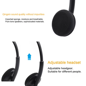 Gaming Noise Cancelling Office Over Ear Call Center USB Headset Volume Control For PC Computer Portable Telephone Headphone PVC
Gaming Noise Cancelling Office Over Ear Call Center USB Headset Volume Control For PC Computer Portable Telephone Headphone PVC