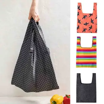 Reusable Eco-Friendly Grocery Foldable Shopping Bags Small Size Convenient Quality Slight Duty Folding Tote Bag With Handle
Reusable Eco-Friendly Grocery Foldable Shopping Bags Small Size Convenient Quality Slight Duty Folding Tote Bag With Handle
