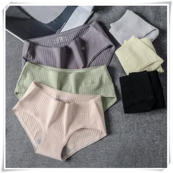 Breathable underwear cute cotton women's underwear mid-range vertical girls' underwear thin underwear sexy briefs
Breathable underwear cute cotton women's underwear mid-range vertical girls' underwear thin underwear sexy briefs