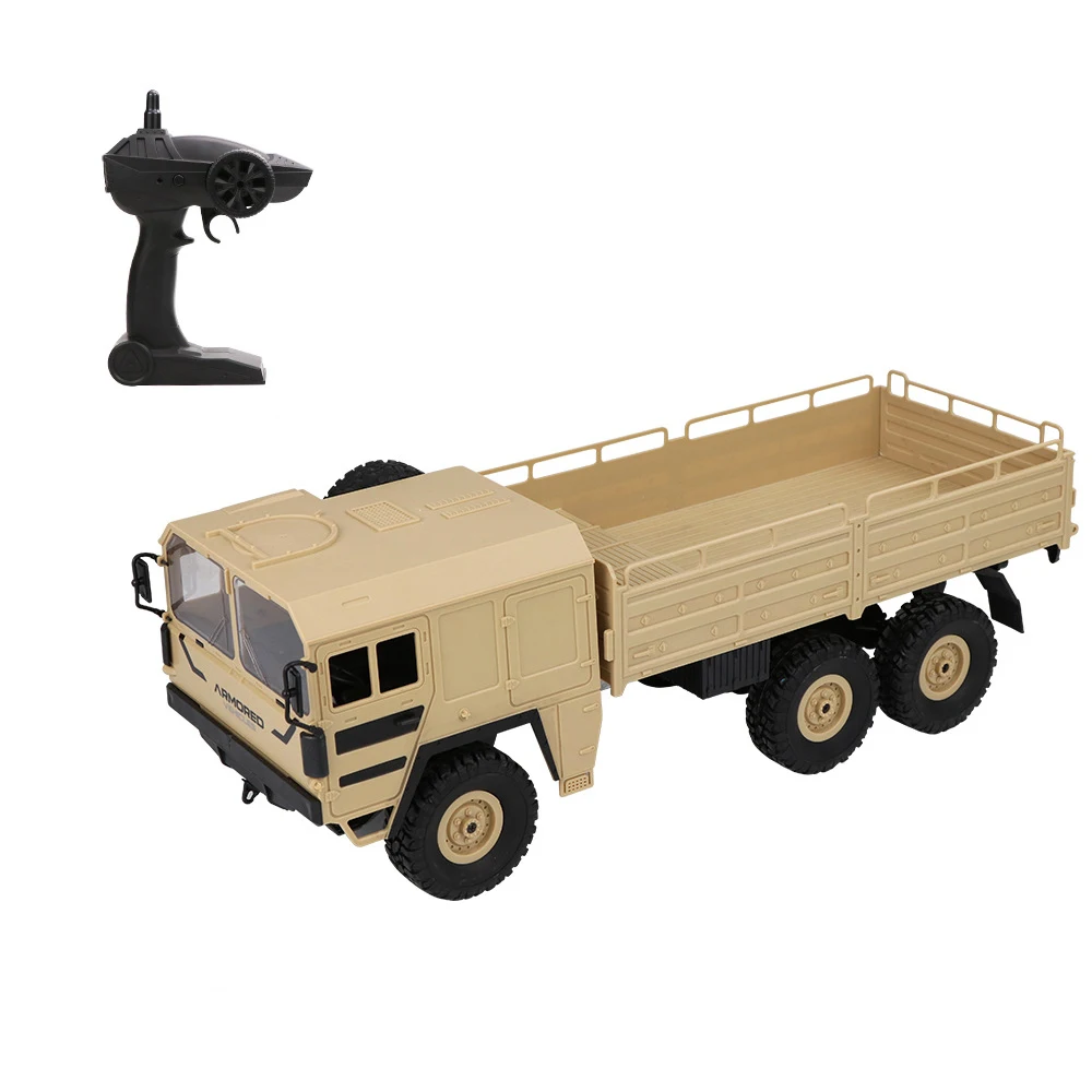 1:16 Remote Control Military Truck 2.4G High Speed 12km/h Remote Control 4WD/6WD RC Truck Off-Road RTR Gift for Children toy
1:16 Remote Control Military Truck 2.4G High Speed 12km/h Remote Control 4WD/6WD RC Truck Off-Road RTR Gift for Children toy