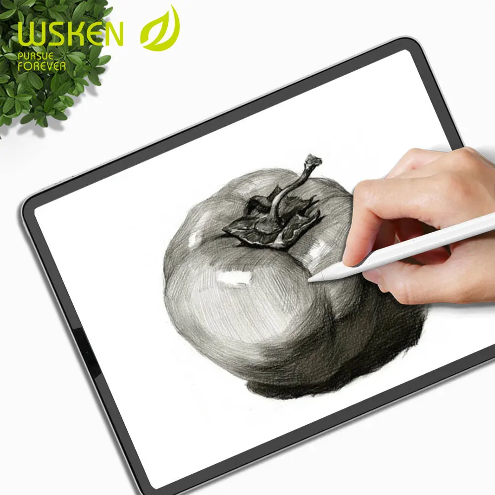 Wsken Paper Like Screen Protector Film Matte PET Anti Glare Painting for Apple iPad 9.7 Pro Air 1 2 3 10.5 11 New 10.2 Inch
Wsken Paper Like Screen Protector Film Matte PET Anti Glare Painting for Apple iPad 9.7 Pro Air 1 2 3 10.5 11 New 10.2 Inch