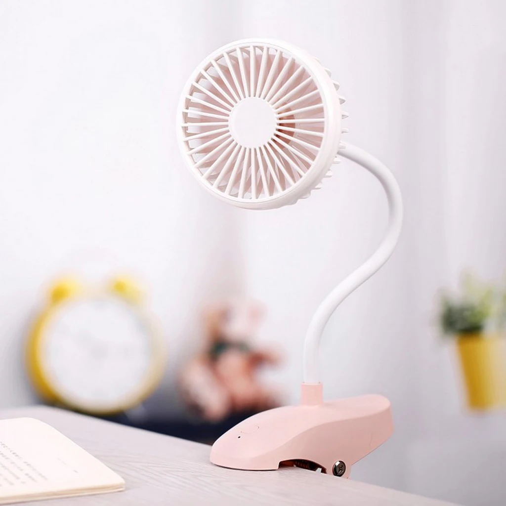 Summer USB Flexible Clip-On Fan Home/Office Desktop Table Mini Personal Fans Summer USB Flexible Clip-On Fan Home/Office Desktop Table Mini Personal Fans