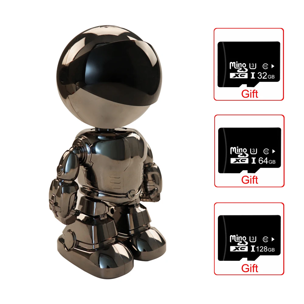 1080P Wifi IP Camera Intelligent Auto Tracking Smart Robot CCTV Home Security Surveillance CCTV IP Camera Indoor Baby Monitor
1080P Wifi IP Camera Intelligent Auto Tracking Smart Robot CCTV Home Security Surveillance CCTV IP Camera Indoor Baby Monitor