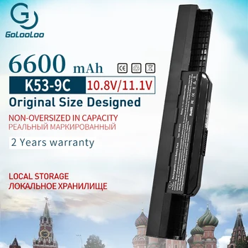 

Golooloo 9 CELL Battery For Asus A32-k53 A42-K53 A31-K53 A41-K53 A43 A43J A53J A53 K43 K53 K53s X43 X43s X44 X53 X54 X84 X53S