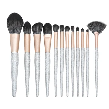 12pcs Champagne Color Makeup Brushes Set For Foundation Powder Blush Eyeshadow Concealer Eye Make Up Brush Cosmetics MKXJ
12pcs Champagne Color Makeup Brushes Set For Foundation Powder Blush Eyeshadow Concealer Eye Make Up Brush Cosmetics MKXJ