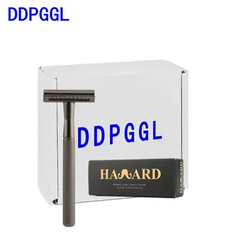 DDPGGL Men's Double Edge Shaver Razor Safety Zinc Alloy Manual Shaving Razor Chrome Silver Women Hair Removal Shaver 10 Blades
DDPGGL Men's Double Edge Shaver Razor Safety Zinc Alloy Manual Shaving Razor Chrome Silver Women Hair Removal Shaver 10 Blades