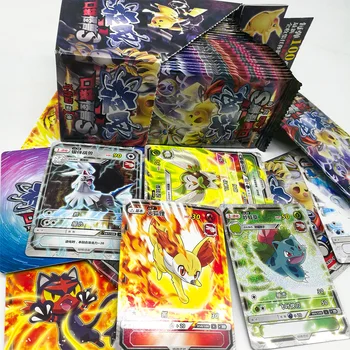 TAKARA TOMY Pokemon Cards Collections 150 pcs/set 5 pcs/bag Flash Card Table Card Board Game Toys for Children Christmas Gifts
TAKARA TOMY Pokemon Cards Collections 150 pcs/set 5 pcs/bag Flash Card Table Card Board Game Toys for Children Christmas Gifts