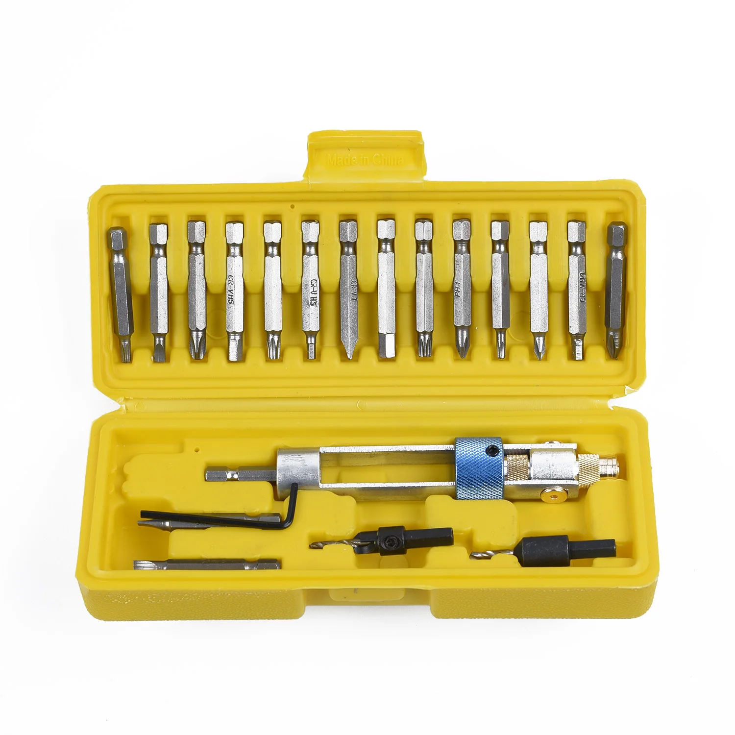 Countersink Cordless Bit Set Allen Wrench Swivel Head Quick Change MultiFunction
Countersink Cordless Bit Set Allen Wrench Swivel Head Quick Change MultiFunction