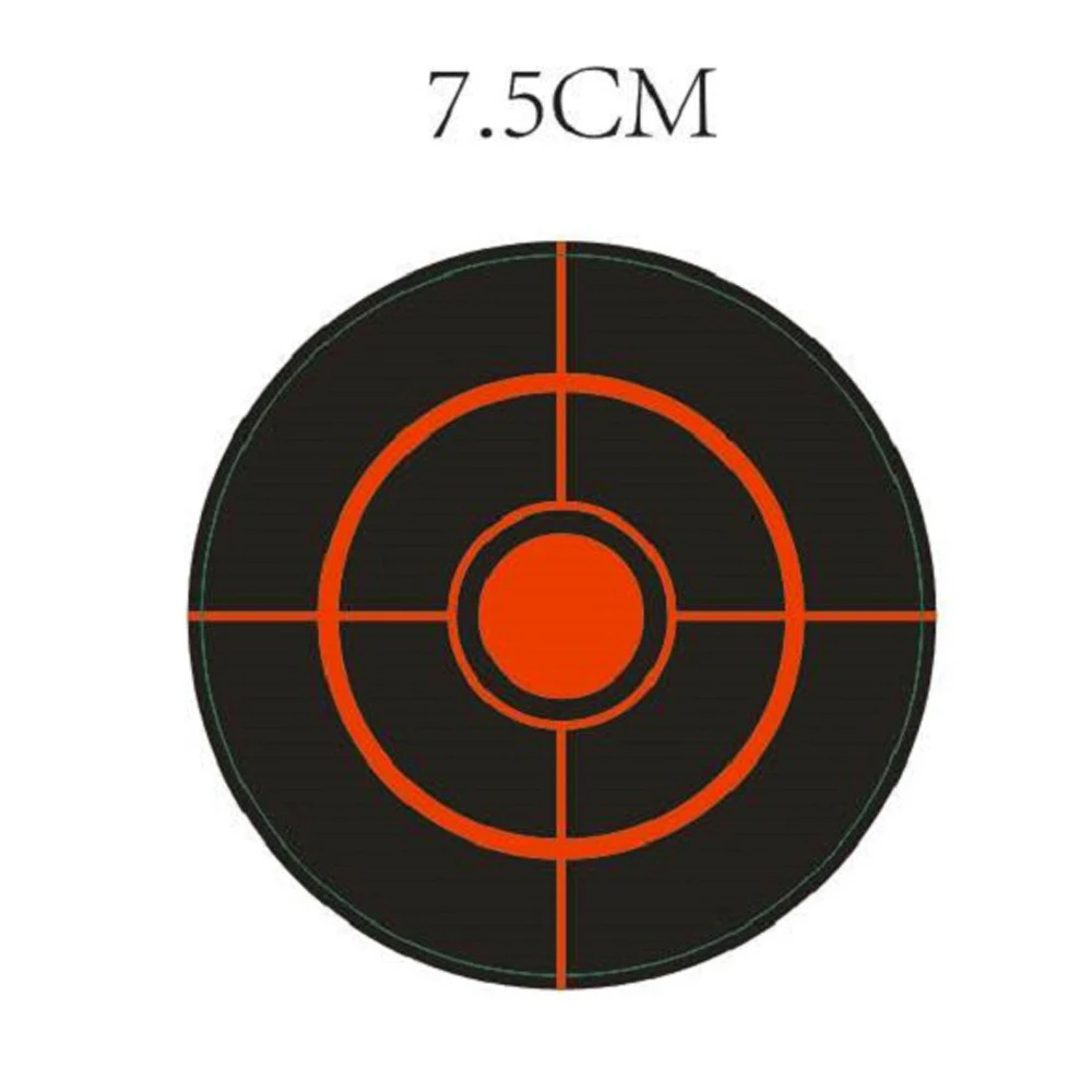 3"/7.50cm Self-Adhesive Splatter Splash & Reactive(Colors Impact) Shooting Sticker Targets(Bulls-eyes) 200Pcs per Roll
3"/7.50cm Self-Adhesive Splatter Splash & Reactive(Colors Impact) Shooting Sticker Targets(Bulls-eyes) 200Pcs per Roll