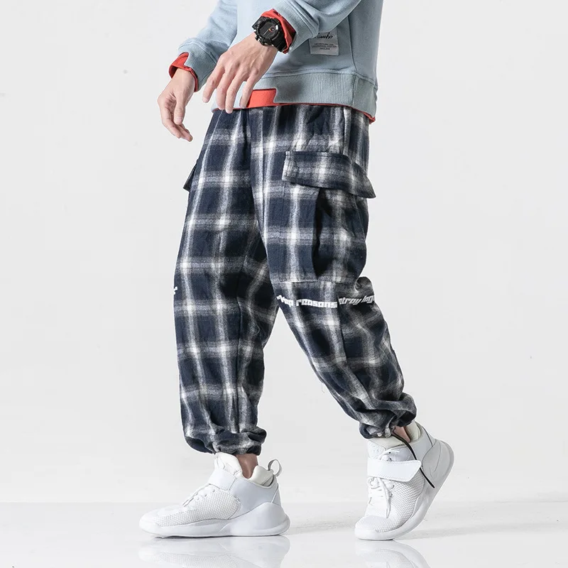 Yi dao Vintage Spring Clothing European And American Streets Hip Hop Cool Plaid Printed Men Ankle Banded Pants Youth Loose Casua
Yi dao Vintage Spring Clothing European And American Streets Hip Hop Cool Plaid Printed Men Ankle Banded Pants Youth Loose Casua