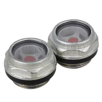 CNBTR 2 x G1/2" Threaded Zinc Alloy Metal Air Compressor Oil Level Sight Glass Window
CNBTR 2 x G1/2" Threaded Zinc Alloy Metal Air Compressor Oil Level Sight Glass Window