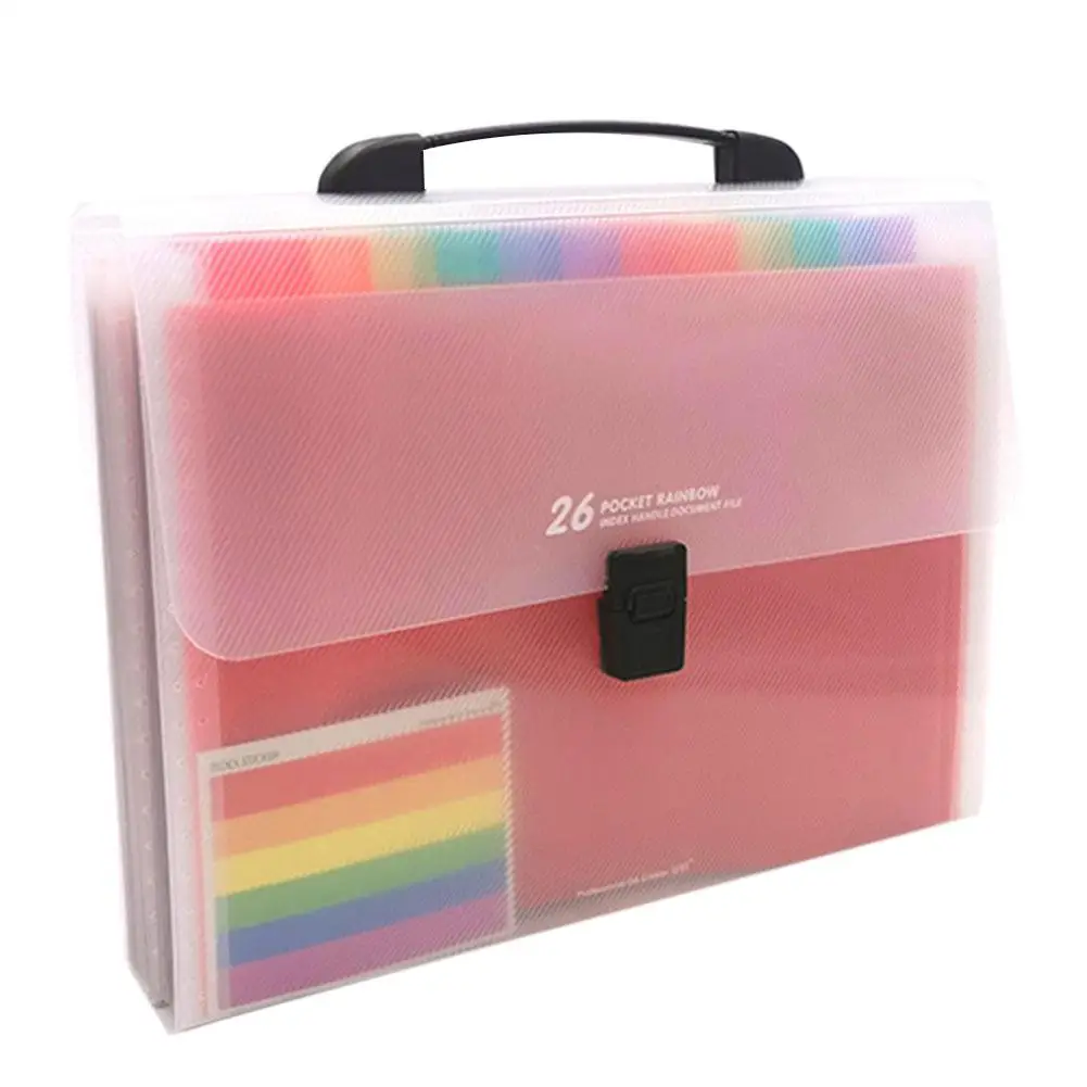 File Manager 26 Pockets Handle Portable Expandable A4 Accordion File Organizer for Business Office Student
File Manager 26 Pockets Handle Portable Expandable A4 Accordion File Organizer for Business Office Student