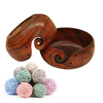 S/M Knitting Crochet Storage Bowls Knitting Storage Holder Yarn Storage Wooden Bowl for Handmade Sewing Supplies Storage
S/M Knitting Crochet Storage Bowls Knitting Storage Holder Yarn Storage Wooden Bowl for Handmade Sewing Supplies Storage