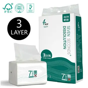 Soft Paper 3 Ply Toilet Paper Bulk Bath Tissue Bathroom White Paper Household
Soft Paper 3 Ply Toilet Paper Bulk Bath Tissue Bathroom White Paper Household