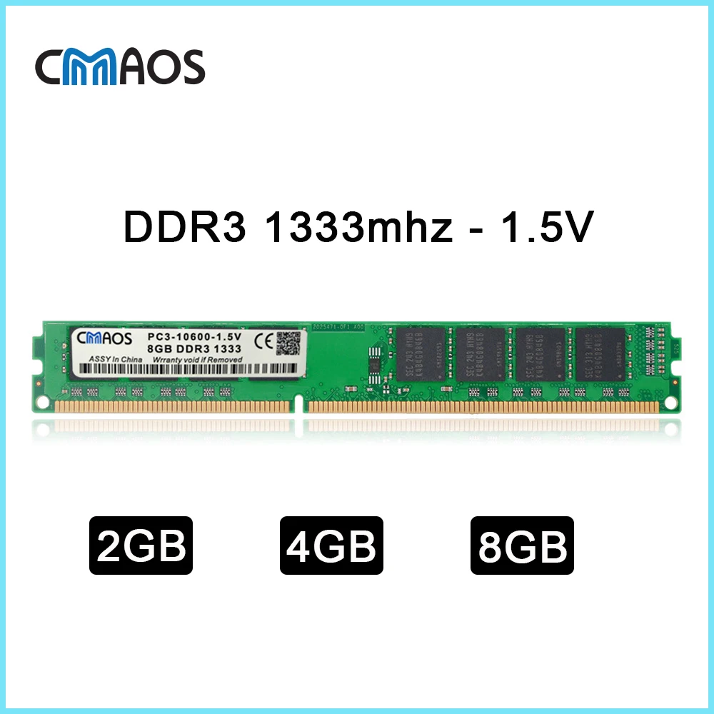 DDR3 2 ГБ/4 ГБ/8 ГБ оперативная память 1333 МГц PC3-10600 Настольный DDR 3 4G 8G 2G Ram PC3 10600
