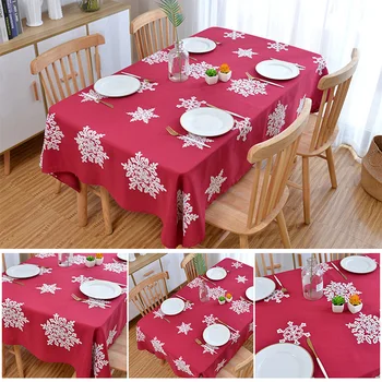 Christmas Decorative Tablecloth Anti Wrinkle Linen Cotton Embroidered Holiday Table Cloth For Xmas Decoration VJ-Drop
Christmas Decorative Tablecloth Anti Wrinkle Linen Cotton Embroidered Holiday Table Cloth For Xmas Decoration VJ-Drop