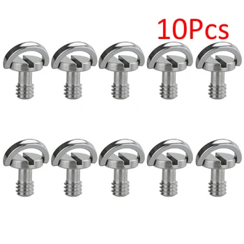 10pcs Camera Tripod Captive 1/4 Inch Folding D-Ring Adapter Screw Cam Tripod Monopod Quick Release Plate for Camera
10pcs Camera Tripod Captive 1/4 Inch Folding D-Ring Adapter Screw Cam Tripod Monopod Quick Release Plate for Camera