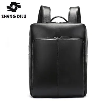 Shengdilu Men's Travel Bag Black Backpacks for men Genuine Leather Backpack Male casual Backpack for laptop back pack bagpack
Shengdilu Men's Travel Bag Black Backpacks for men Genuine Leather Backpack Male casual Backpack for laptop back pack bagpack