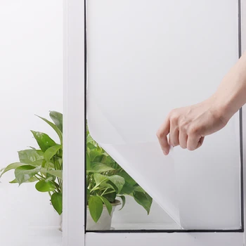 Window Privacy Film Non-Adhesive Frosted Glass Film for Home Office Removable Opaque Window Sticker Static Cling Window Covering
Window Privacy Film Non-Adhesive Frosted Glass Film for Home Office Removable Opaque Window Sticker Static Cling Window Covering
