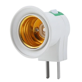 Wall Plug E27 Bulb Lamp Socket Mount Holder Adapter With Switch Control Bulb Base Holder Lamp Socket Plug Lamp Holder
Wall Plug E27 Bulb Lamp Socket Mount Holder Adapter With Switch Control Bulb Base Holder Lamp Socket Plug Lamp Holder