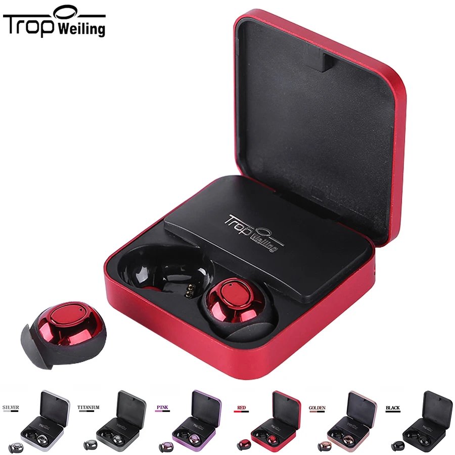 Tropweiling Bluetooth 5.0 Earphone Wireless Headphones Handsfree 3D Stereo Sport Gaming Headset With Mic Charging Box for Xiaomi 
Tropweiling Bluetooth 5.0 Earphone Wireless Headphones Handsfree 3D Stereo Sport Gaming Headset With Mic Charging Box for Xiaomi