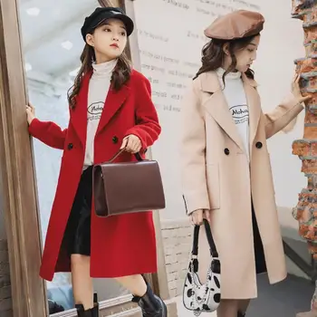 2021 Autumn Winter Children Girls Coats Outerwear Baby Girls Jackets Woolen Long Trench Teenagers Warm Clothes Kids Outfits D180
2021 Autumn Winter Children Girls Coats Outerwear Baby Girls Jackets Woolen Long Trench Teenagers Warm Clothes Kids Outfits D180