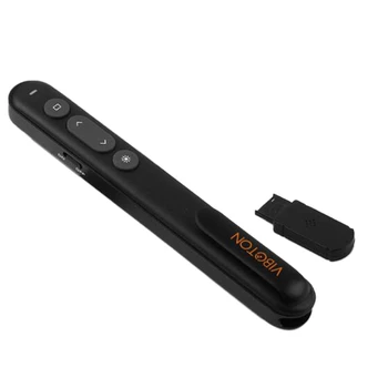 VIBOTON A New Type of Paging Pen 2.4G Wireless Remote Control Presenter for PPT Presentations
VIBOTON A New Type of Paging Pen 2.4G Wireless Remote Control Presenter for PPT Presentations